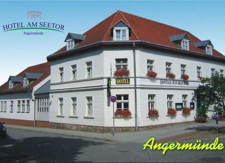 Hotel Am Seetor Ангермюнде Екстериор снимка